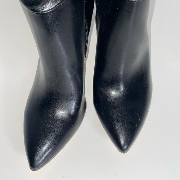 Inc Womens Black Slouch Iyonna Pointed Toe Stiletto Dress Boots 5.5 M - Picture 6 of 16
